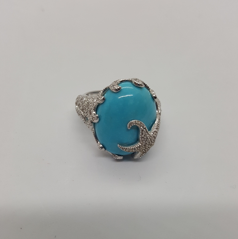 Affinity Diamond- Kingsman Turquoise Woman Ring St